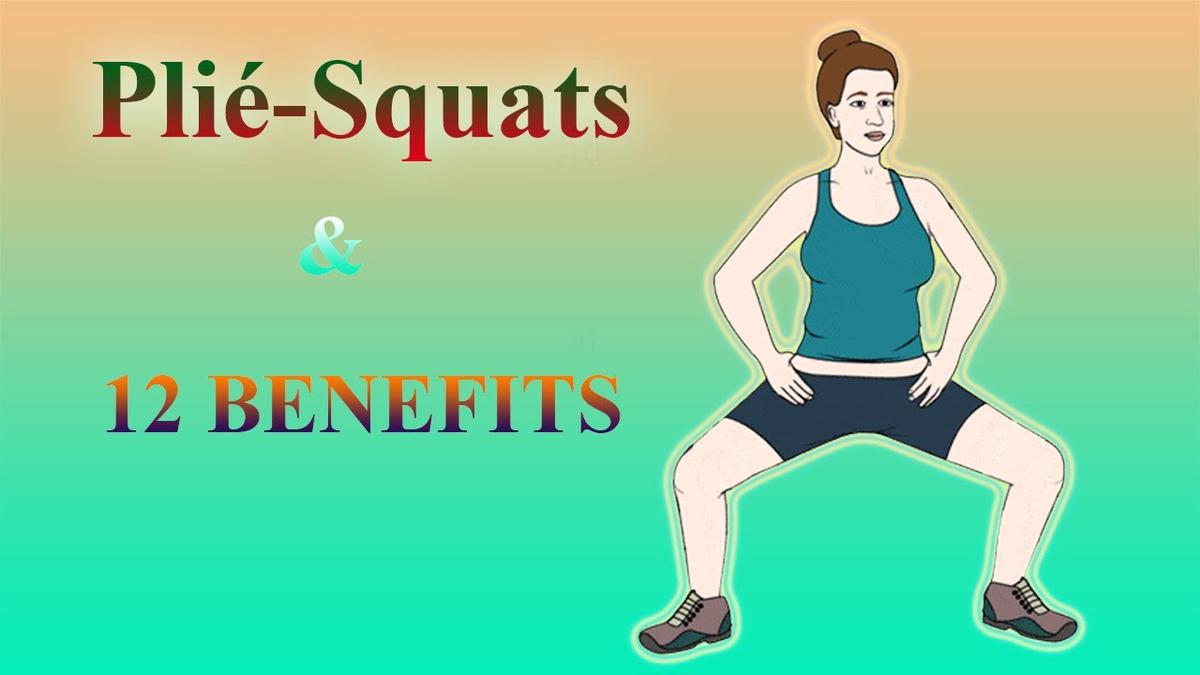 'Video thumbnail for 🧘♀️Plié Squats | How To Do and 12 Benefits of Plié Squats'
