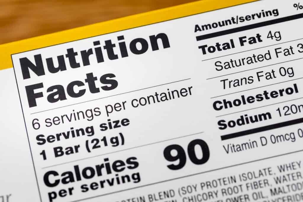 Nutrition facts serving calories label calories - Hidden Carbs In Keto Diet Foods